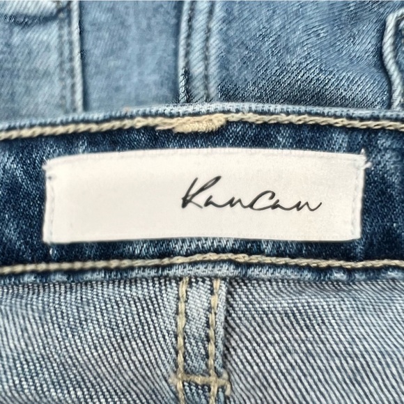 KanCan Raw Hem Distressed Skinny Jeans Size 13 Women's - Picture 2 of 5